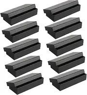 VALICLUD 10pcs Black Single Watch Travel Case Organizer Portable Jewelry Storage Box with Padded Interior Compact Design for Men for Traveling and Displaying Simple Watches