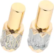 BIUDECO 2Pcs Empty Mini Bottle Mini Refillable Perfume Bottle Simple Perfume ...