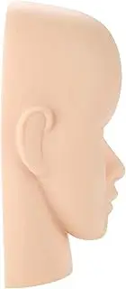 Easy to Color Rubber Mannequin Exquisite Human Head Model for Homemade Girls
