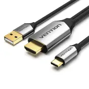 Vention CGT Type-C to HDMI Cable USB-C to HD Adapter 4K Video Thunderbolt 3 for Huawei P20 Mate 10 Pro MacBook Pro Air ipads Pro