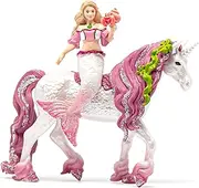 Schleich - Mermaid Feya On Underwater Unicorn