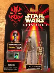 Star Wars Episode 1 Ody Mandrell with Otoga 222 CommTech Chip NEW Hasbro 1998