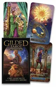 Gilded Tarot Royale by Barbara Moore Paperback Book