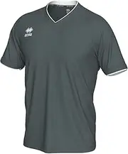 エレア(Errea) Elea Competition Shirt, Leonard JR, Charcoal Gray/White