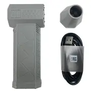 Brushless Violent Wind Fan with High-Speed Motor 3000mAh Long Lasting Battery Quick Charge Portable Lightweight for Perf