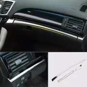 For Honda Accord 2013-2017 Chrome Steel Center Console Dashboard Strips Trims (for: Honda)