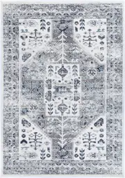 Opaline Nimes Bue & Grey Traditional Rug