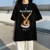 在飛比找Yahoo!奇摩拍賣優惠-【超夯】PLAYBOY 女裝 T恤 花花公子 大尺碼女裝 高