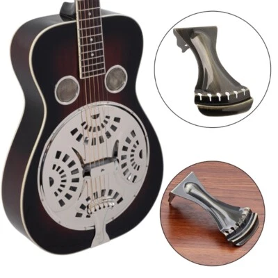 Guitar Bent Tailpiece Replacement 6 Strings Guitar Tailpiece with Mounting Screw