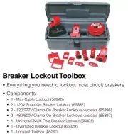 Brady Circuit Breaker Lockout Toolbox Kit - Model 99305 - NEW IN BOX