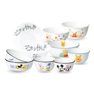 CORELLE 小熊維尼/米奇餐碗(飯碗325ml /拉麵碗900ml /韓式湯碗473ml/方形碗)