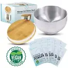 NURU Massage Set - 10 x Japanese Massage Powder 5g Sachet + 500ml Shaker Bowl