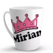 Miriam Female Name 12 Oz Ceramic LATTE MUG Coffee Cup