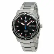 SEIKO 5 Sports SRP735K1 Automatic 24 jewels 100m Watch Steel 4R36 Day Date NOS