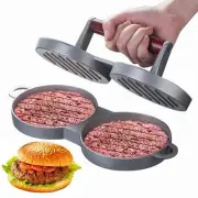 Burger Press Nonstick Easy to Clean Aluminum Alloy Burger Smasher for Kitchen