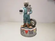 Emmett Kelly Music Statue-With A Little Bit Of Luck