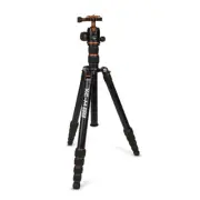Promaster XC-M 525 Aluminum Tripod W/ Ball Head -- Orange & Black #3475