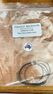 Sansui D-W9 Tape Deck Drive Belt Kits