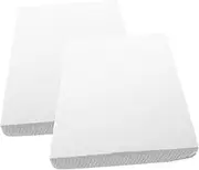 Gadpiparty 2Pcs Thicken Foam Board for DIY Crafts White Foam for Landscape Modeling and Micro Landscape Decoration Lightweight Easy to Cut and Shape Foam