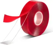 Double Sided Tape Heavy Duty-3/4 10' Acrylic Clear Strong Adhesive Waterproof...