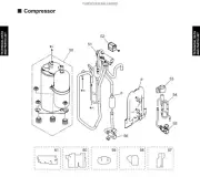 FUJITSU K9323825215 aka 9323825215 Compressor unit