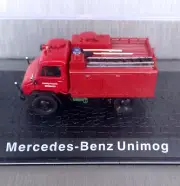 Atlas Fire Engines Karrier-Gamecock 1/72 Diecast Metal color red