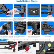 NEEWER ER1-80 80cm Carbon Fiber Motorized Camera Slider with App Control
