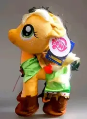 My Little Pony Build A Bear Apple Jack w/Outfit, Boots NWT **NO HAT**