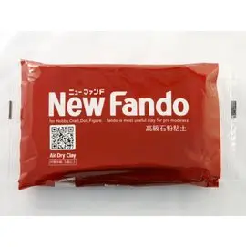 NEW FANDO 石粉黏土-超G軟配方 350g包裝:日本熱銷美少女公仔、原型製作專用 (可直接翻模)