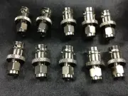 SMA MALE TO BNC FEMALE RF ANTENNA CONNECTOR ADAPTER 10 PACK 40820
