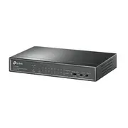 [TP-Link] TP Link 9 Port Unmanaged Desktop Switch 10 100 9 Poe 8 Black