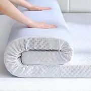 [SINWEEK] 3 Inch Gel Memory Foam Mattress Topper King Size, Mattress Pad for Body Pressure Relief, Cooling Bed Topper with Breathable Soft Cover, CertiPUR-US Certified