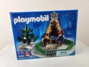 Playmobil Nativity Scene 4885 New Sealed 2009 Christmas Tree Lamb Goat Manger