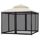 Mosquito Netting for Patio Canopy Screen Netting for Porch Patio G3T2