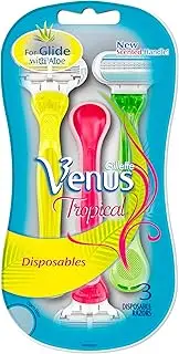 Gillette Venus Tropical Women's Disposable Razor