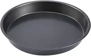 Pizza pan, 9 Inch Metallic Deep Non Stick Bakeware Dish for Oven Baking Dishes Pans Pie Tray Premium Bakeware for Kitchenware