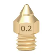 TWO TREES 0.2mm Copper TTS Pointed Nozzle