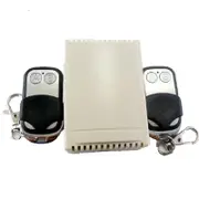 2PCS EV1527 Keyfob DC 12V 2Ch RF Timer Delay Relay Remote Switch