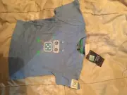 Pumpkin Patch Essential Printed Tee Sz 0-3 Mths Bnwt Free Post (acc270