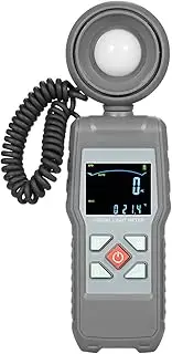 Namolit Light Meter Digital Illuminance Meter Handheld Ambient Temperature Measure Range up to 200,000 Lux Luxmeter with Digit Color LCD Screen 360° Rotatable Photosensitive Head