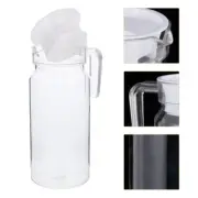 Acrylic Beer Kettle Water Pitcher Drinking Bottle Juice Jug with Lid Dispenser