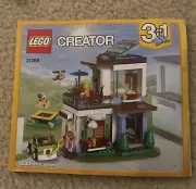 Lego Creator 3in1 Modular Modern Home 31068 **MANUAL ONLY**