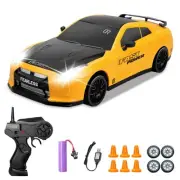 Remote Control Car 1/24 2.4GHz 4WD RC Drift Car, Rechargeable High Speed RC C...