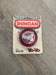 Vintage RARE Duncan Butterfly Yo Yo Red 1994 Made in USA New NOS