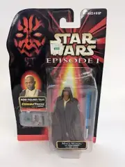 Star Wars MACE WINDU Episode 1 Phantom Menace 1998 Action Figure Commtech new