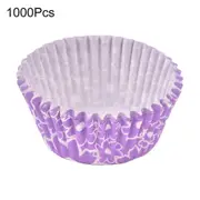 1000pcs Cake Liners Food Grade Greaseproof Paper High Temperature Resistant Muffin Box For Bakery