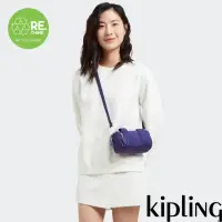 在飛比找momo購物網優惠-【KIPLING官方旗艦館】深夜薰衣草紫輕巧圓筒手提肩背兩用