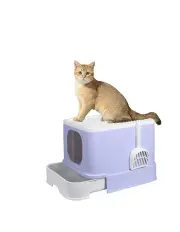 [PaWz] Cat Litter Box in Purple