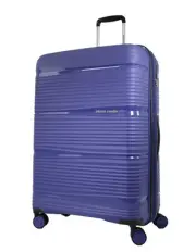 Pierre Cardin Normandy 77cm LARGE Hard Shell Suitcase in Lilac