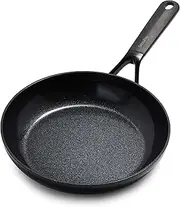 GreenPan SmartShape Healthy Ceramic Nonstick 24 cm Frying Pan Skillet, PFAS-Free, Induction, Dishwasher Safe, Black